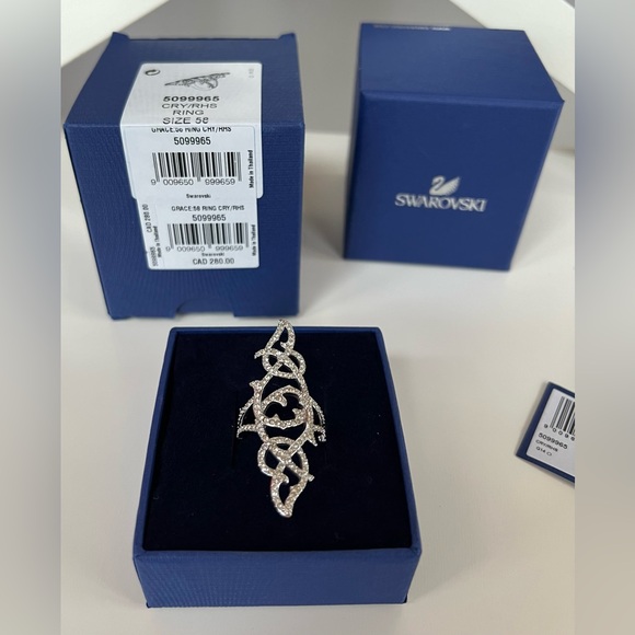 Swarovski Grace Ring Size 58 - Picture 5 of 5